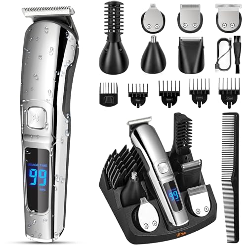 Ufree Beard Trimmer for Men, Waterproof Electric Razor, Grooming Kit Beauty and Personal Care Ufree Default Title
