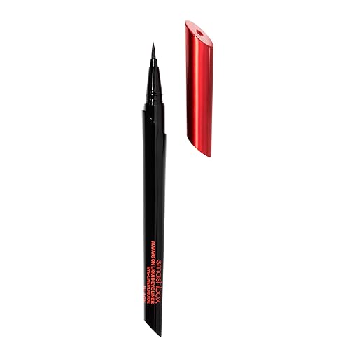 Smashbox Always On Liquid 24-Hour Eye Liner | Long Lasting + Waterproof with Dramatic Precision, Black, 0.02 Ounce Beauty & Personal Care Smashbox