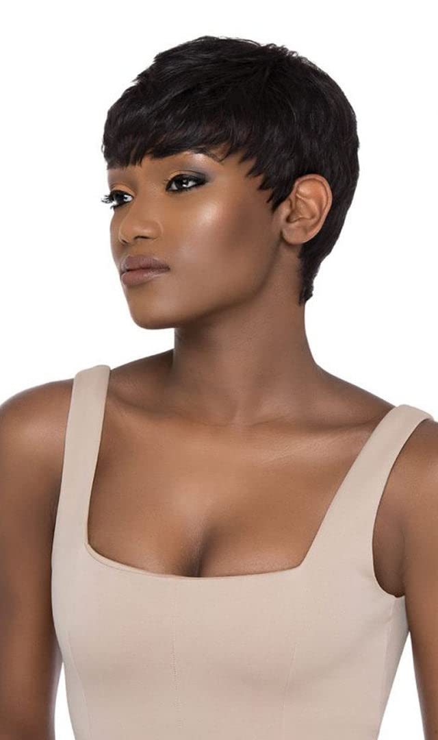 Outre Human Hair Wig Duby Wig Pixie Mohawk (DEEP VIOLET)
