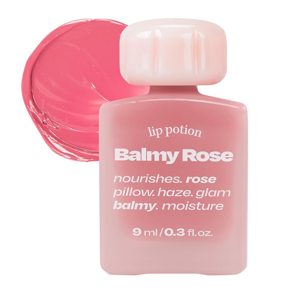 alternativestereo Lip Potion Balmy Rose - Creamy, Hydrating, Rosy Lip Tint with a Subtle Glow - 0.3 Oz (No.2 Blush Pink) Beauty and Personal Care alternativestereo