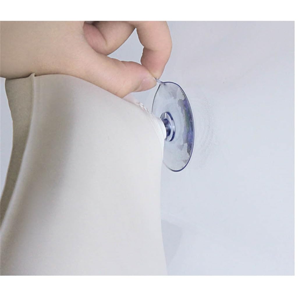 YMGSCC PU Tri-fold Sponge Bath Pillow Bathtub Bathroom Headrest Suction Cup Beauty and Personal Care YMGSCC
