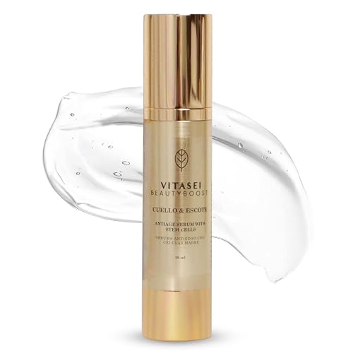 VITASEI Anti Aging Neck Firming Cream For Women, Serum for Neck & Décolleté W/Vitamin E, Olive Oils, Jojoba & Sesame Oil - Helps in Moisturizing Beauty & Personal Care VITASEI