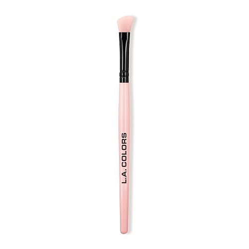 L.A. COLORS Essential Pink Angled Shadow Brush, Essential Pink Angled Shadow Brush CBR454W Beauty & Personal Care L.A. COLORS