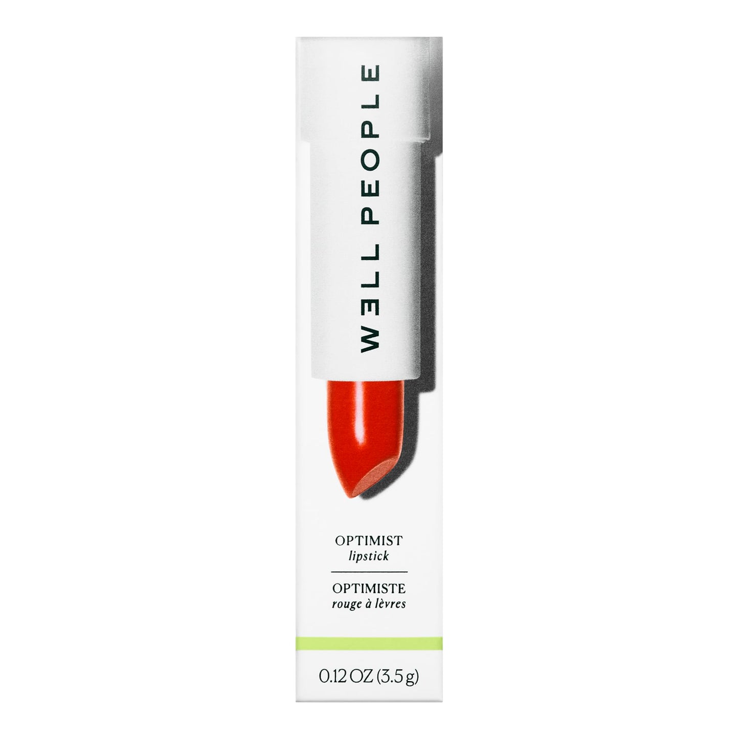 Well People Optimist Lipstick, Hydrating, High-Pigment Lipstick For Long-Lasting Color, Nourishes Lips, Satin Finish, Vegan & Cruelty-free, Brave Beauty & Personal Care Well People