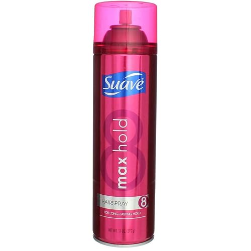 Suave Max Hold 8 Hairspray Aerosol 11 oz (Pack of 8) Beauty & Personal Care Suave