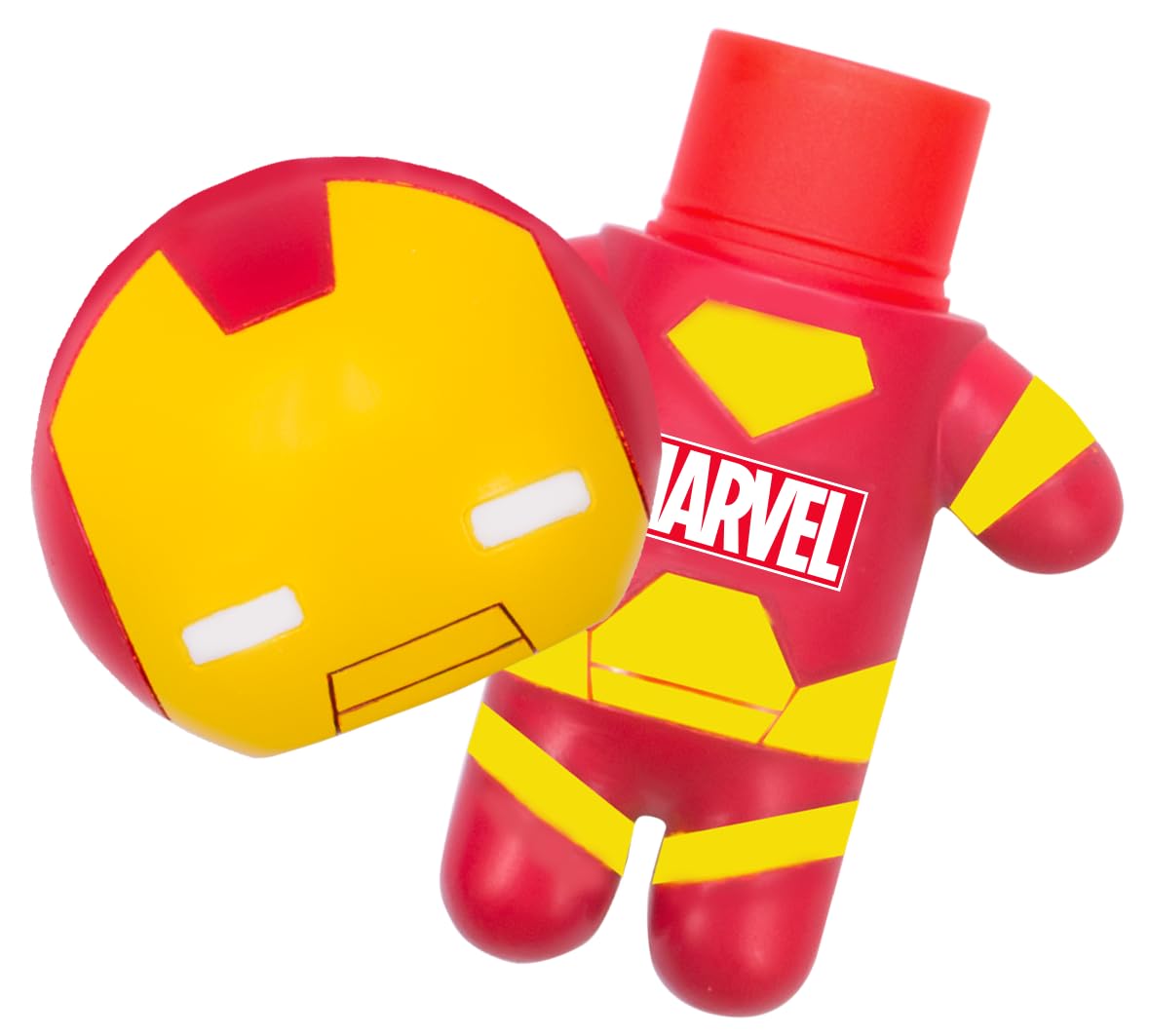 Lip Smacker Marvel Lip Balm Keychain, Clear & Glossy, Fun & Giftable, Cruelty Free - Iron Man Beauty & Personal Care Lip Smacker