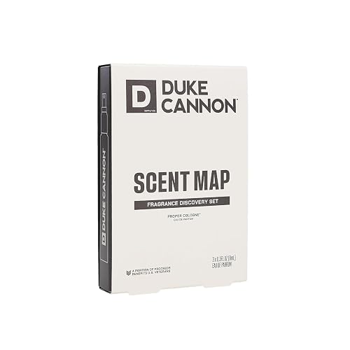 Duke Cannon Supply Co. Proper Cologne Sampler Discovery Set - (3 Pack) 0.3 fl oz - Eau de Parfum Cologne for Men - Sawtooth, Seawolf + Palomino Scents Beauty & Personal Care Duke Cannon Supply Co.