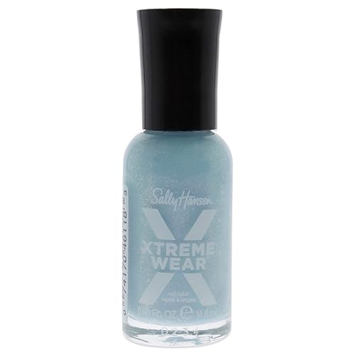 Sally Hansen Xtreme Wear Nail Color - 413 Blue Blitz Nail Polish Women 0.4 oz Beauty & Personal Care Sally Hansen