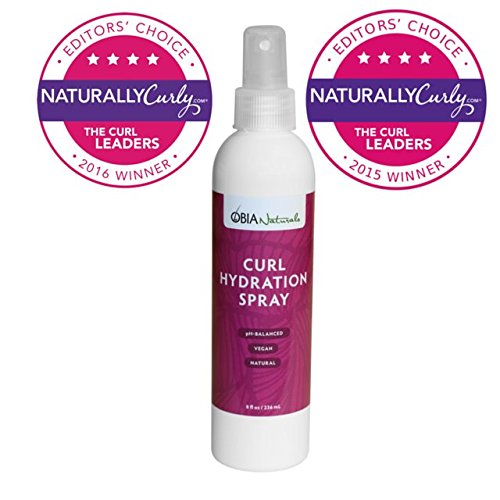 OBIA Naturals Curl Hydration Spray - Refreshing, Moisturizing, Nourishing Hydrator for Dry Hair and Curls, 8 ounce. Beauty & Personal Care OBIA Naturals