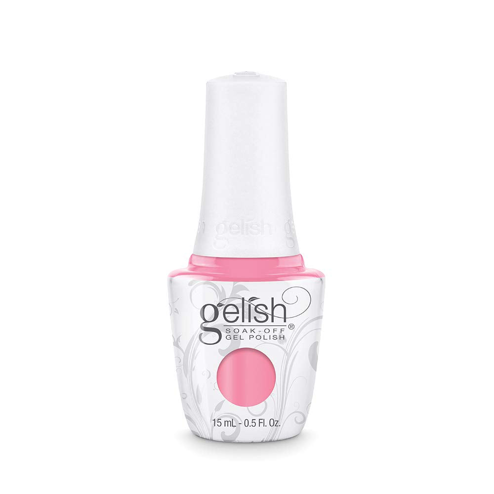 Gelish TPO-Free Soak-Off Gel Nail Polish - Make You Blink Pink, 15 mL