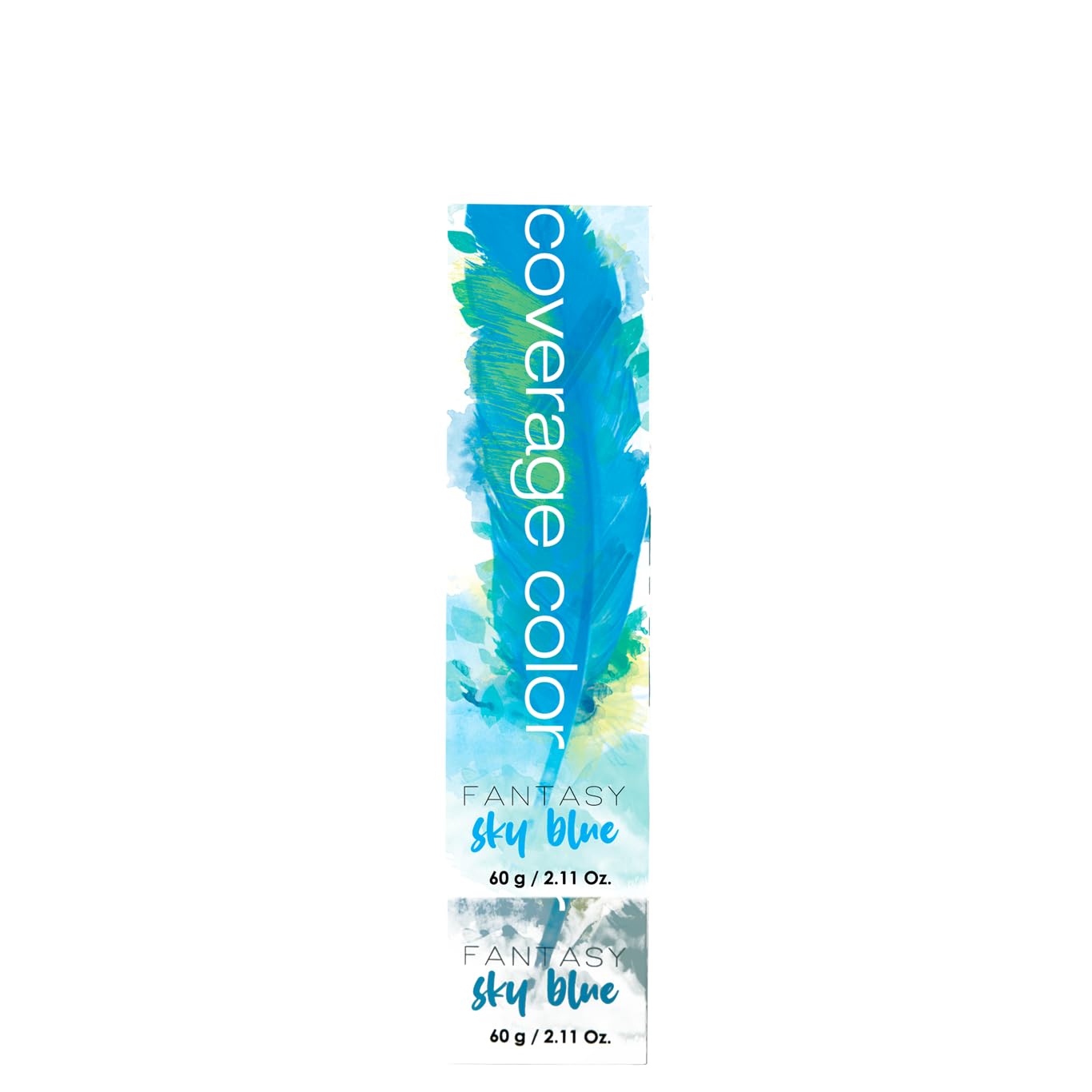 Hellawell Professional Hair Dye. Coverage Color Fantasy - Semi-permanent oxidation coloring cream. Sky Blue 2.11oz Beauty & Personal Care HELLAWELL PROFESSIONALS