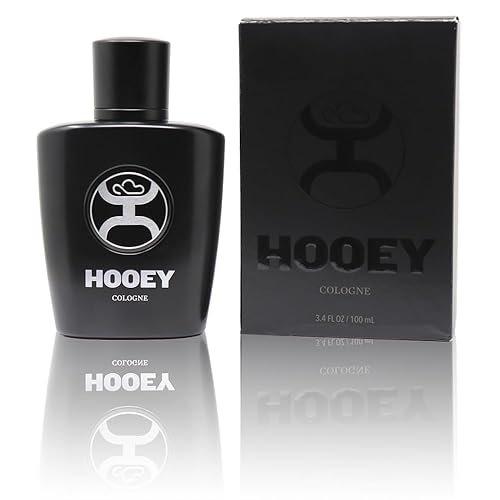HOOEY Men's Cologne Spray - Clean & Fresh Scent with Notes of Bergamot, Lemon Oil, Leather, Sandalwood & Musk - Long-Lasting Cologne for Men - Travel Beauty & Personal Care HOOEY