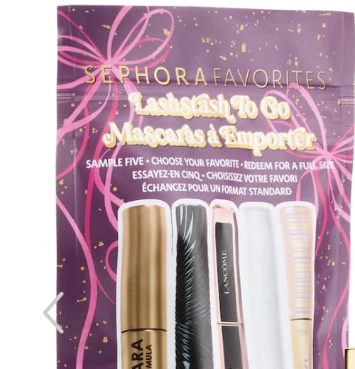 Sephora Favorites Holiday Lashstash to Go Mini Mascara Set with Redeemable Voucher Beauty & Personal Care SEPHORA