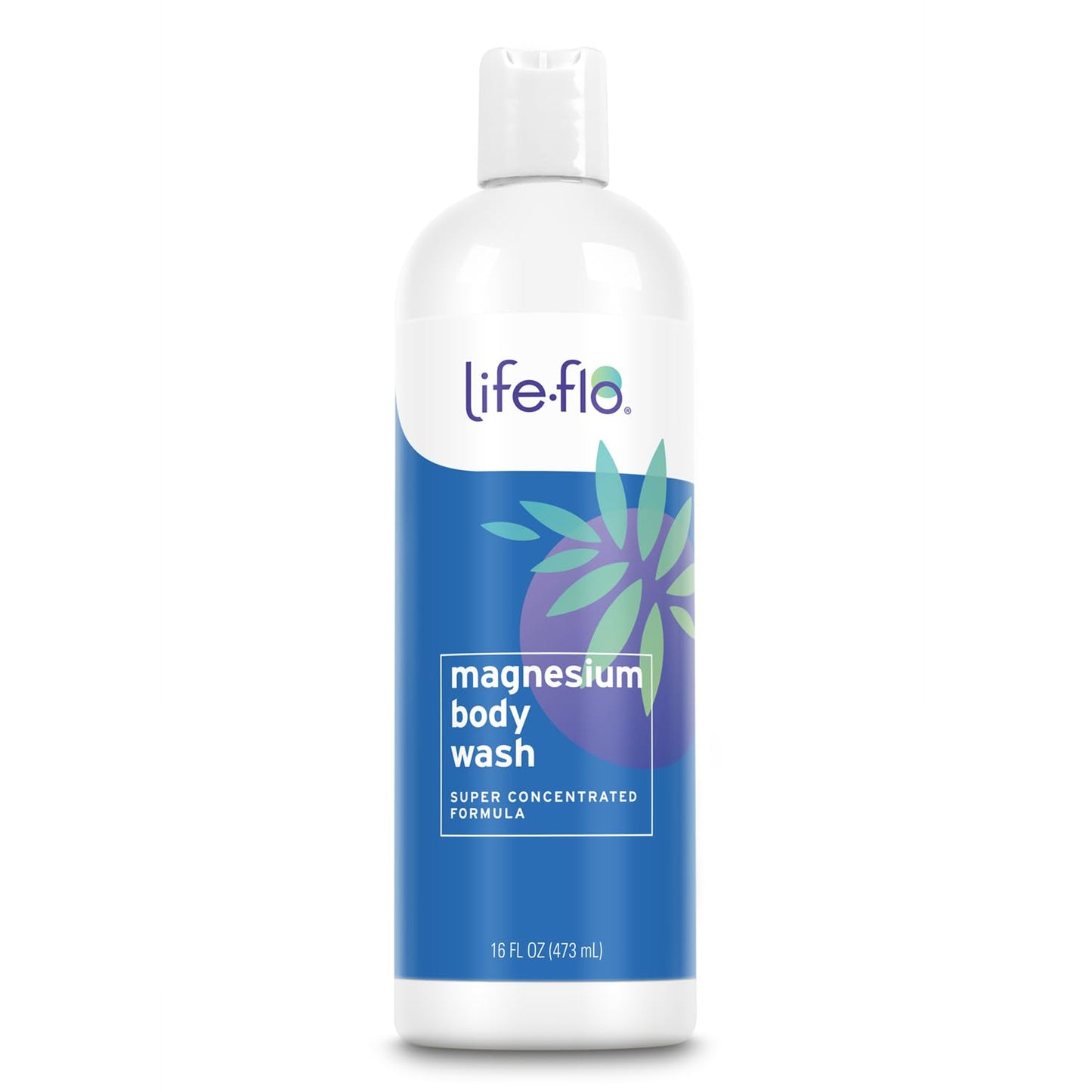LIFE-FLO Magnesium Body Wash, Refreshing, Moisturizing Liquid Soap with Magnesium Chloride from the Zechstein Seabed, Peppermint Oil and Rosemary Oil Beauty & Personal Care LIFE-FLO