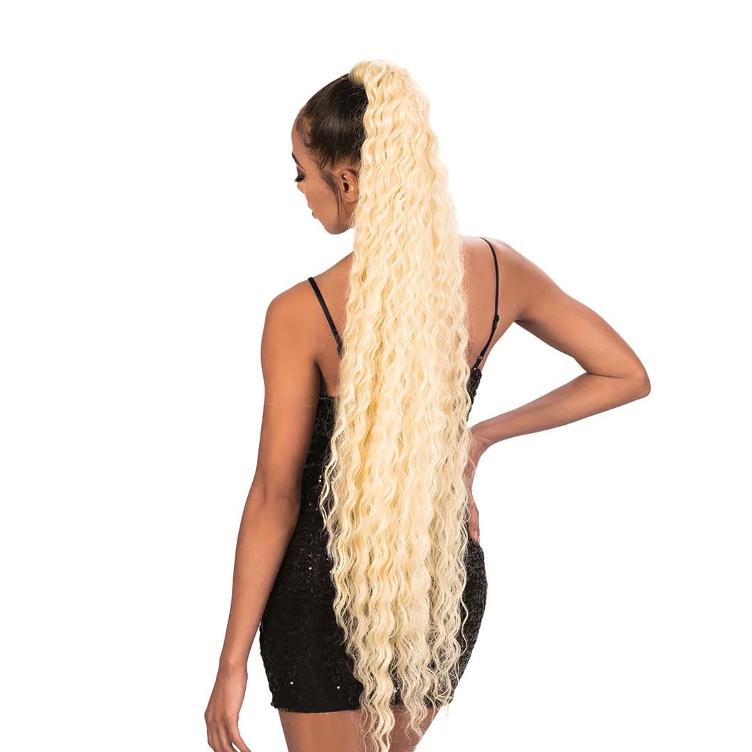 Zury Sis Synthetic Natural Dream Weave - Deep Wave 30" (Color : 1 Jet Black)