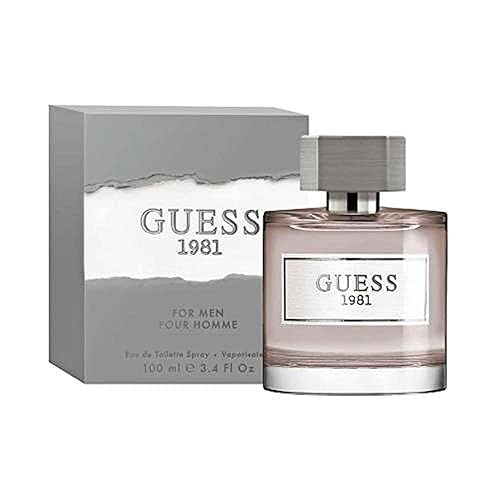 Guess Fragrance 1981 Eau De Toilette for Men, 3.4 Fluid Ounce Beauty & Personal Care GUESS