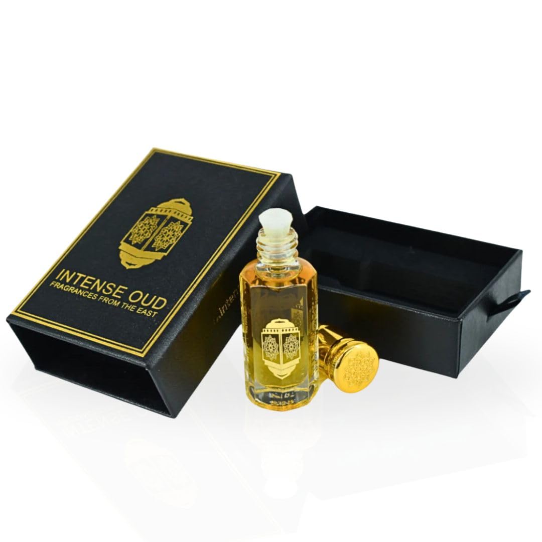 INTENSE OUD Peach Passion Long Lasting Arabian Perfume Oils For Women 12ML (0.40 OZ) Fragrance Oil with Floral & Vanilla Musk Notes - Concentrated Beauty & Personal Care INTENSE OUD