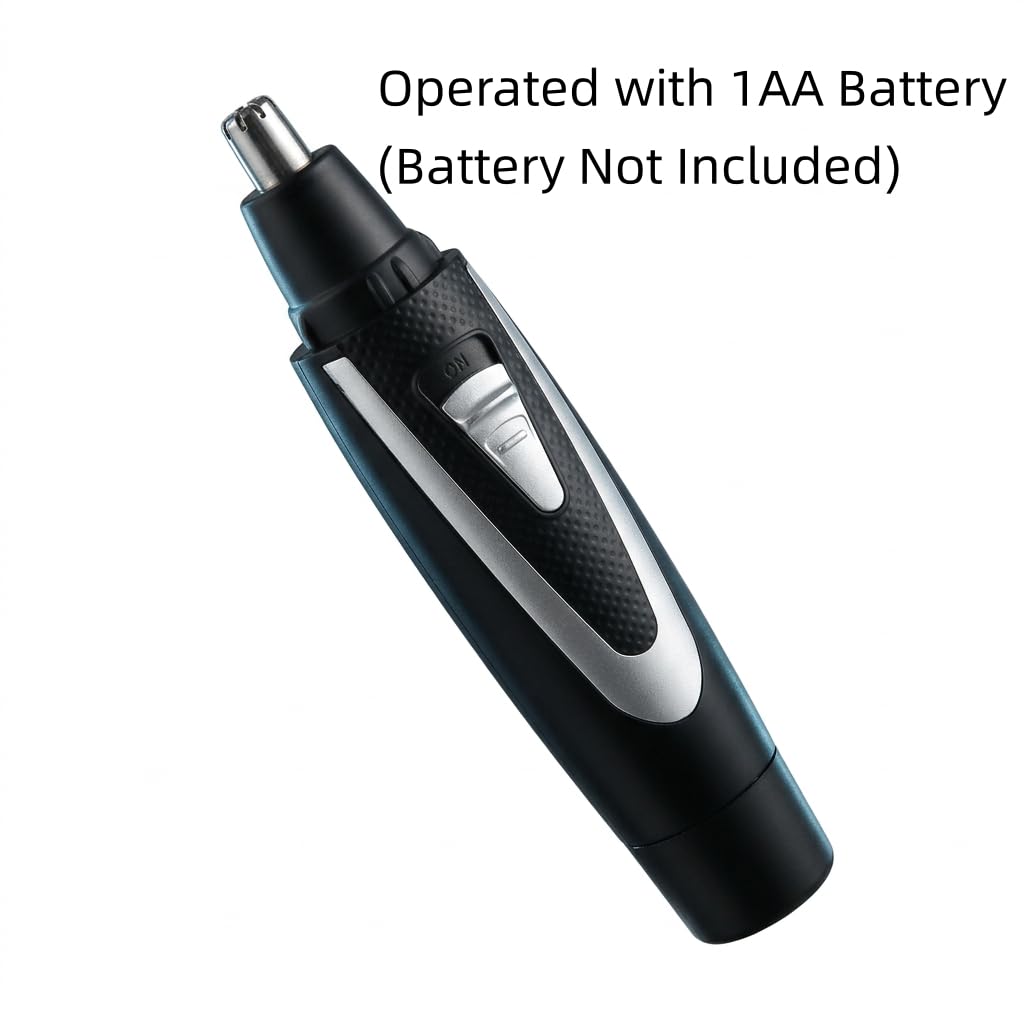 Ear and Nose Hair Trimmer Clippers: 2026 Professional Painless Eyebrow & Facial Hair Trimmers Remover for Men Women, Battery Operated Nasal Clipper Beauty and Personal Care Sodynee
