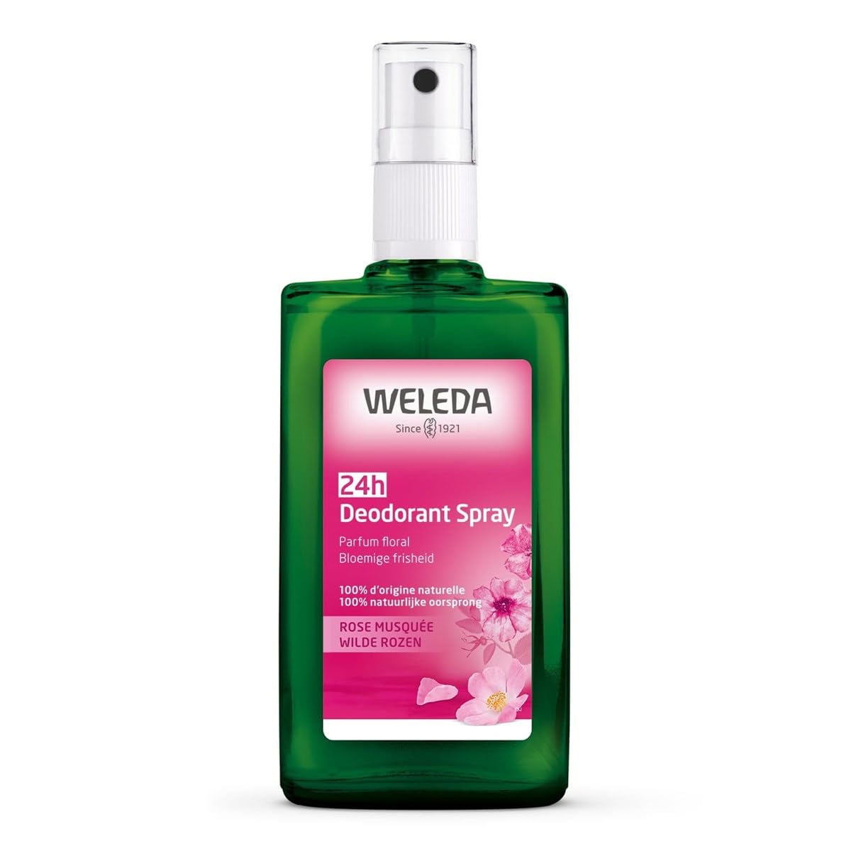 Weleda Deodorant Spray, Wild Rose, 3.4 Oz, 3.4 Ounces Beauty and Personal Care Weleda
