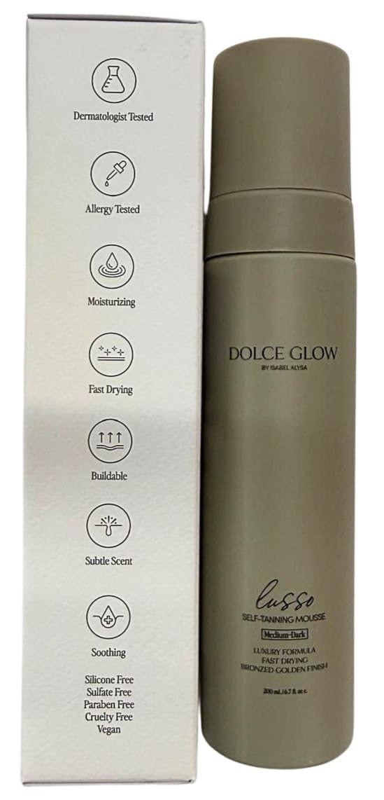 Lusso Self-Tanning Mousse - Dolce Glow
