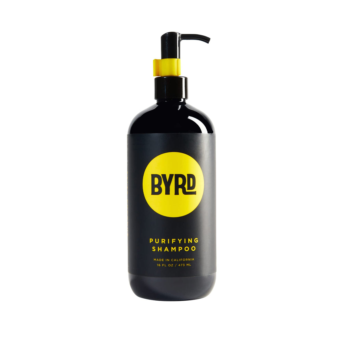 BYRD Purifying Shampoo, Gentle & Sulfate-Free Daily Cleanser, 16 oz