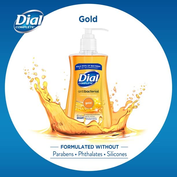 Liquid Dial Antimicrobial Liquid Soap, 7.5 oz Pump Bottle Beauty & Personal Care Dial