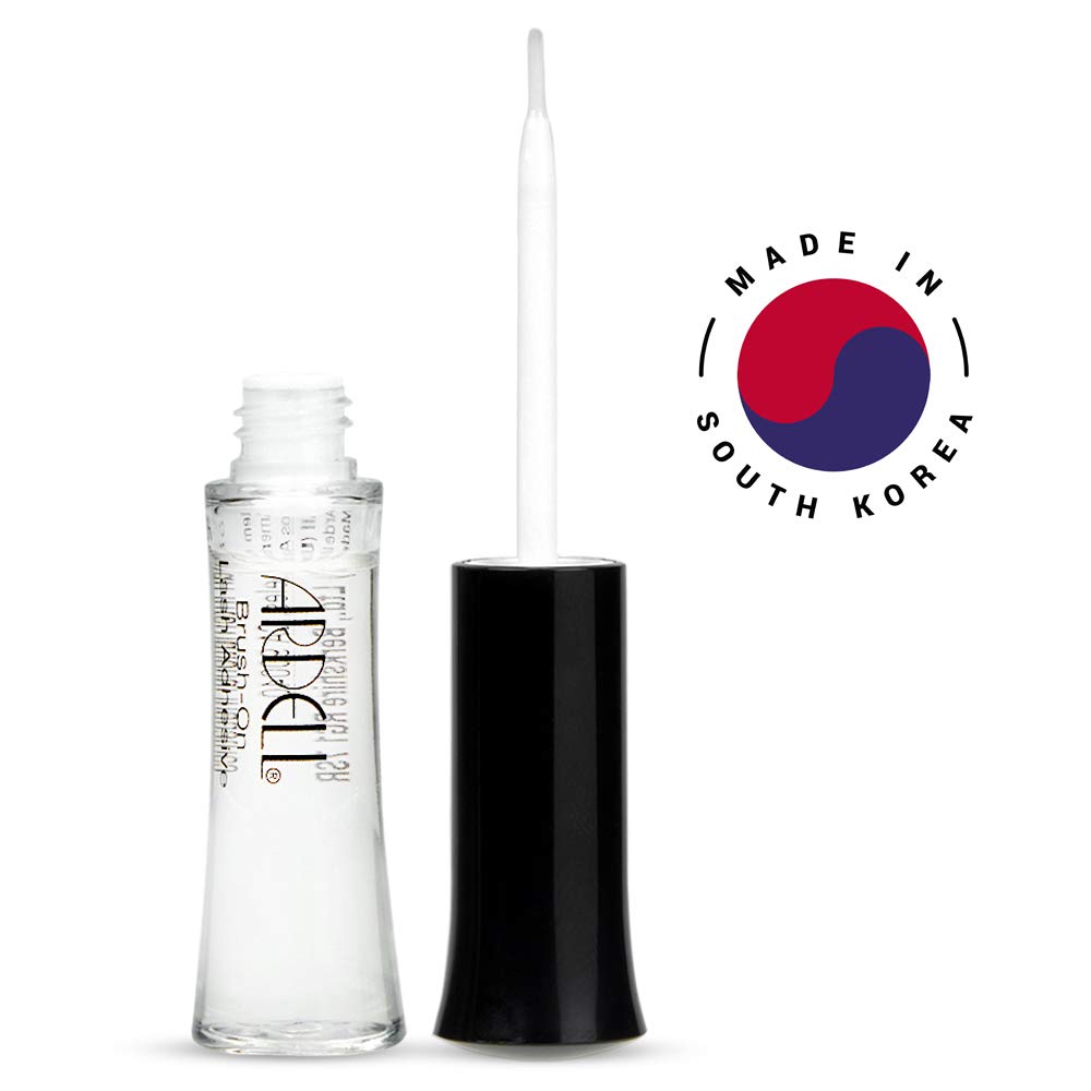 Ardell Brush On Strip Lash Adhesive, Clear Lash Glue for False Lashes, Waterproof, Latex-Free, 5ml, 4 Pack