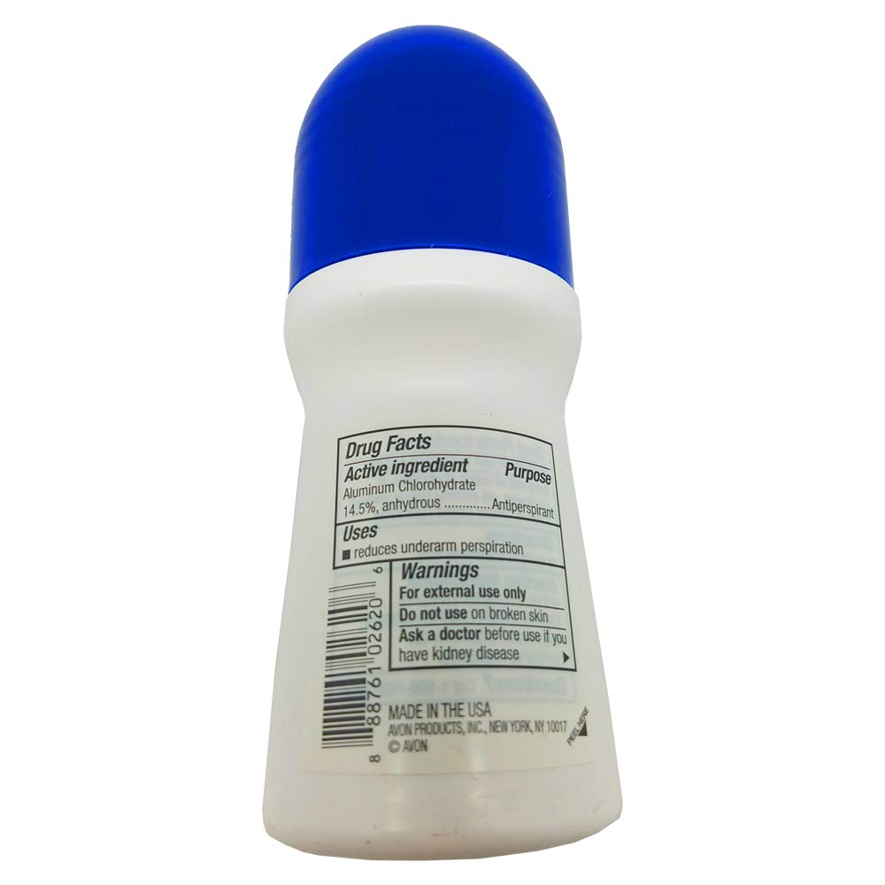 Avon Mesmerize Roll-on Deodorant. For Men. Quick-drying, Non-whitening, Anti-stain formula. 24-Hour Odor and Wetness Protection. 2.6 Fl oz / 75 ml. Beauty and Personal Care AVON