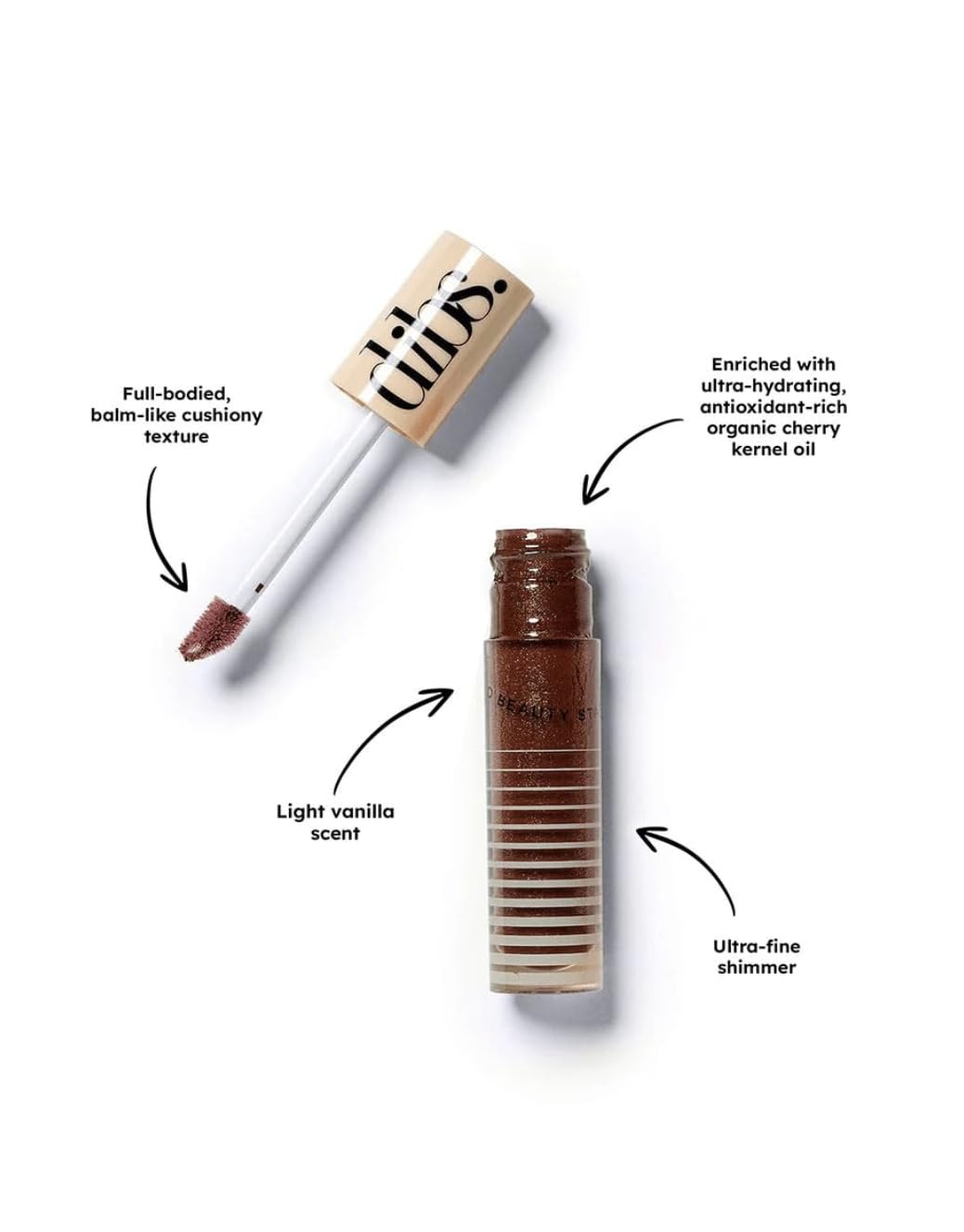 DIBS Beauty Go To Glossy Balm Lip Gloss Topper - (Soda Pop), 0.20 oz Beauty & Personal Care DIBS
