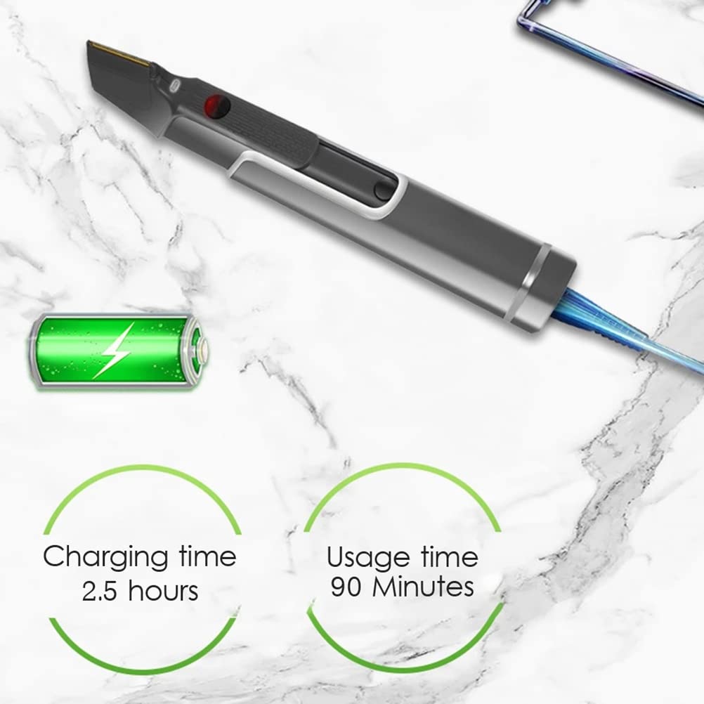 Dioche 5 in 1 Electric Hair Clipper, Retractable USB Electric Body Hair Trimmer with Blades, Hair Trimmer and Body Groomer with LED Light, 90 Minutes Beauty and Personal Care Dioche