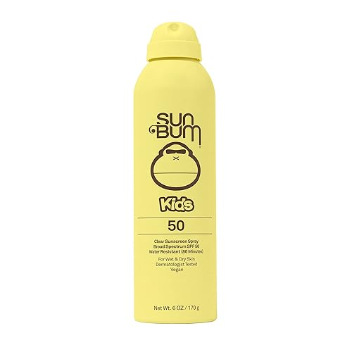 Sun Bum Kids SPF 50 Sunscreen Clear Body Spray - Broad Spectrum Water-Resistant with Vitamin E - Wet or Dry Skin Application - Hawaii 104 Act Beauty & Personal Care Sun Bum