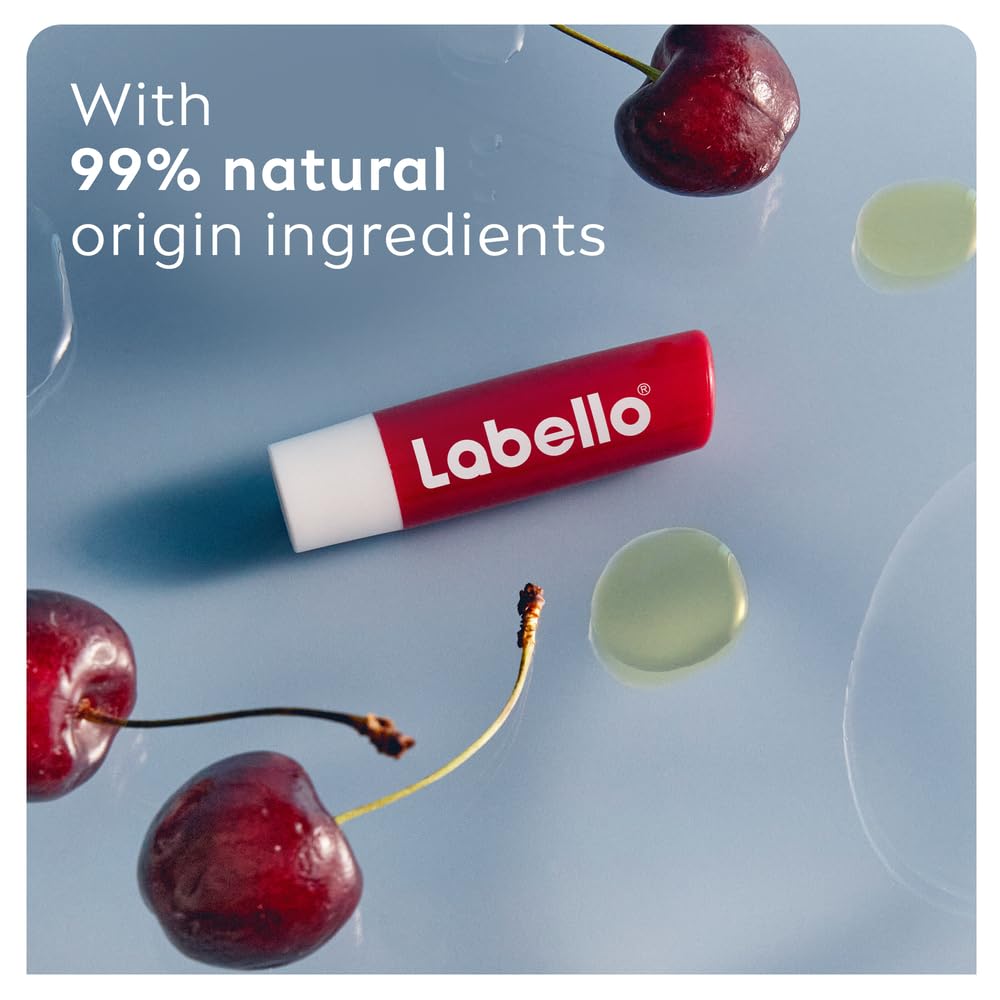 Labello Cherry and Fruity Lip Balm Beauty and Personal Care Labello