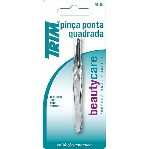 TRIM Professional Quality Square Tip Tweezers Sold in packs of 6 Beauty & Personal Care Trim