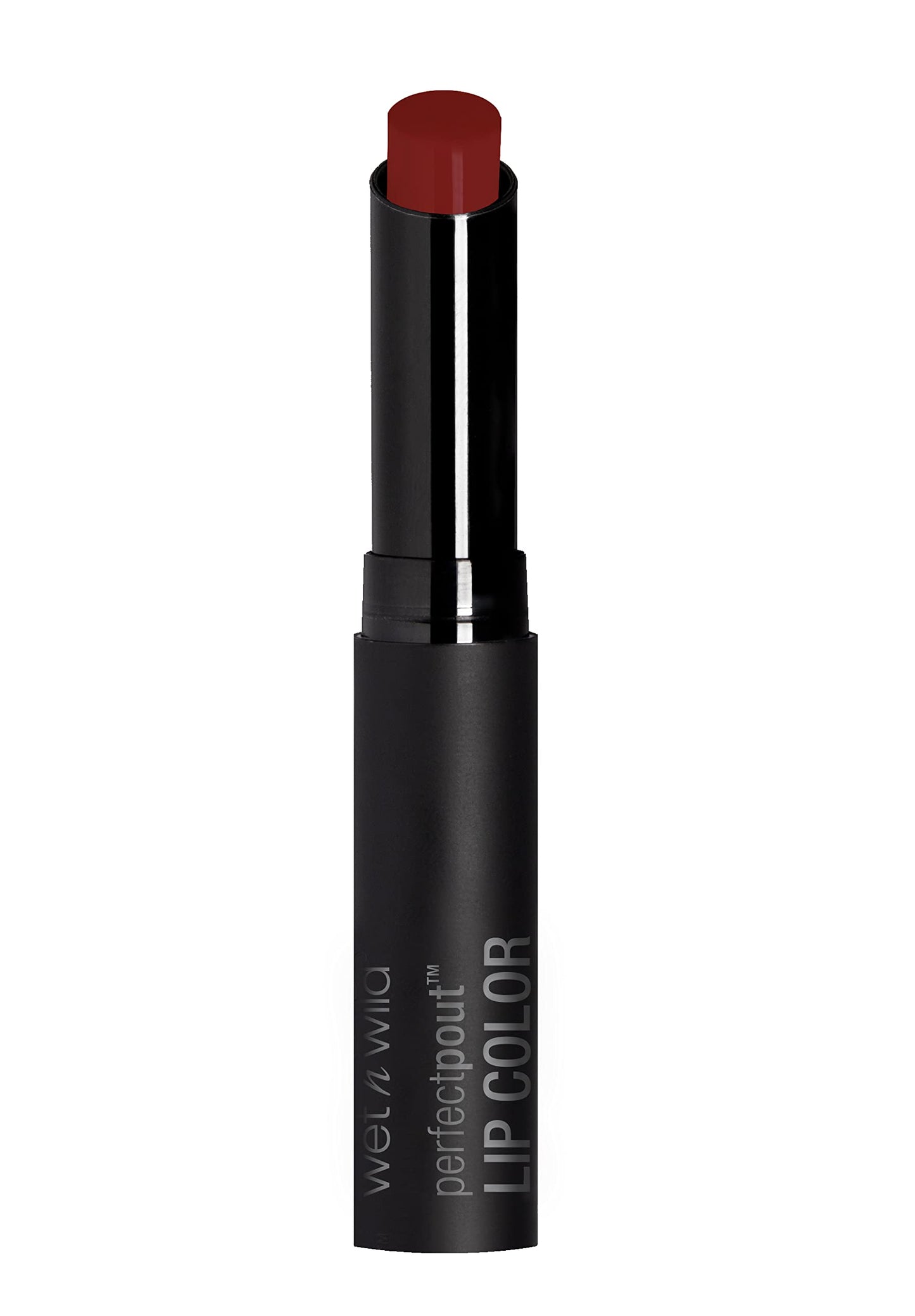 Wet n Wild Perfect Pout Lipstick, Red Club Brat, Vegan | Gluten-Free | Cruelty-Free | Lip Color, Lip Color Beauty & Personal Care wet n wild