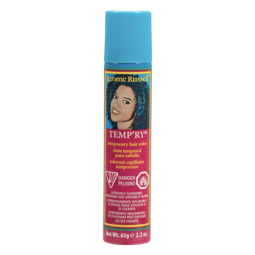 Jerome Russell Spray-On Temporary Vivid Hair Color - Red Wine Intense, Fast-Drying, Non-Sticky, Travel Size Hair Dye, 2.2 oz Beauty & Personal Care Jerome Russell