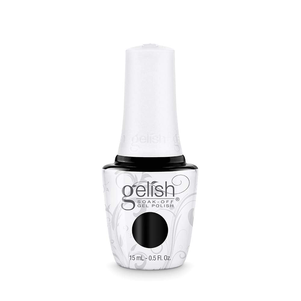 Gelish TPO-Free Soak-Off Gel Nail Polish - Black Shadow, 9 mL