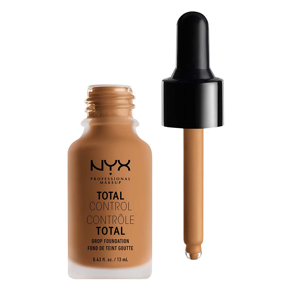 NYX PROFESSIONAL MAKEUP Total Control Drop Foundation - Camel, Medium Light With Olive Undertone
