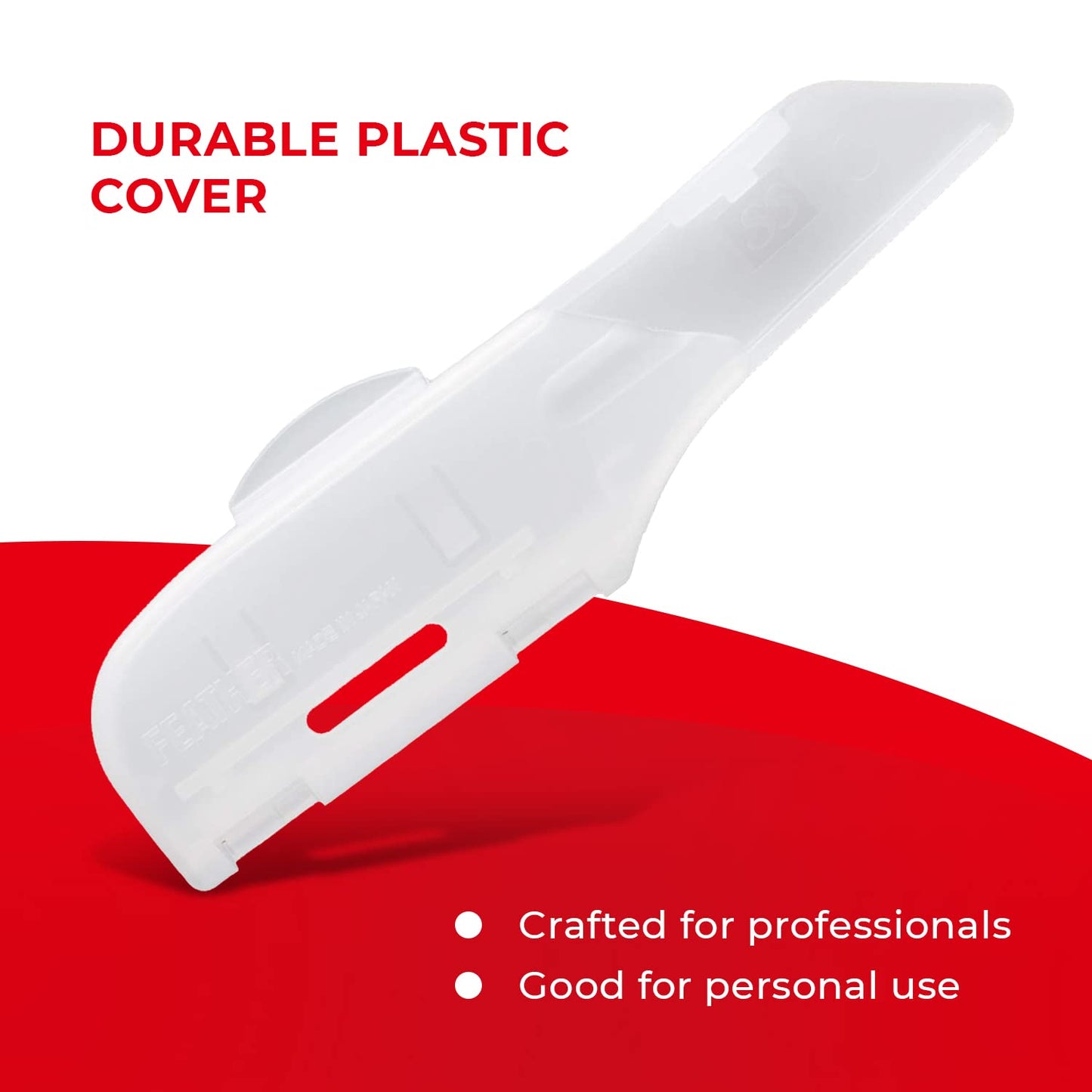 FEATHER Artist Club SS Straight Razor Safety Cover SNC-500 Beauty and Personal Care Feather