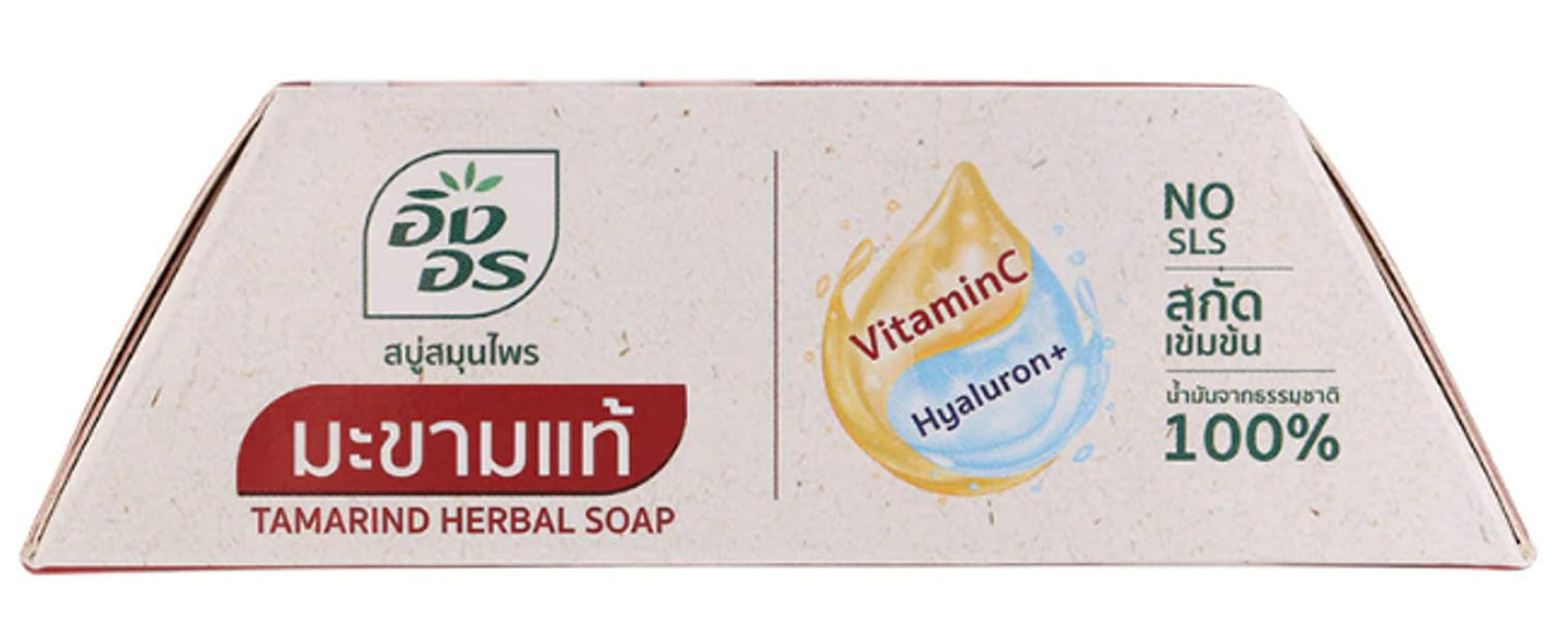 TAMARIND SOAP ING-ON 85 G PACK 4 Beauty & Personal Care ING ON