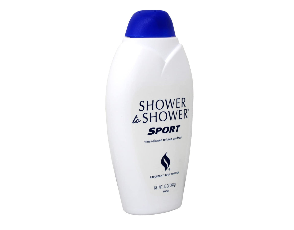 Shower To Shower Powder, 13 oz, Sport, 2-Pack Beauty & Personal Care Shower To Shower