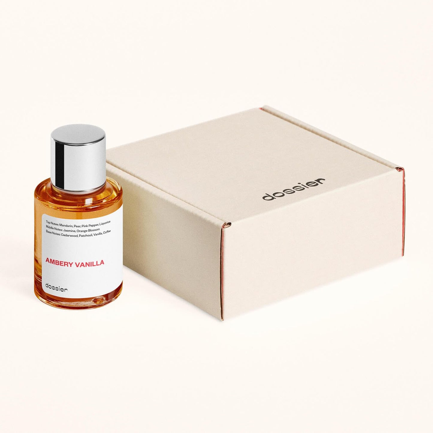 Dossier - Ambery Vanilla 1.7Oz (50ml) - Eau de Parfum - Inspired by Y S.L's B.lack O.pium - Long-lasting Fragrance - Feminine Beauty & Personal Care Dossier