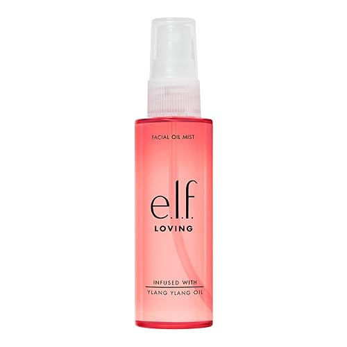 e.l.f. Loving Facial Oil Mist, Essential Oil-infused Facial Mist, Enhances A Relaxed Mind & Loving Mood, Refreshing, Vegan , 2.02 Fl Oz Beauty & Personal Care e.l.f.