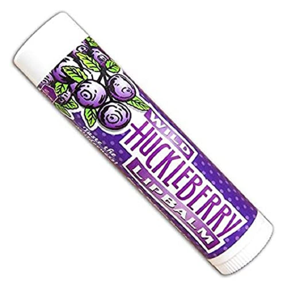 Wild Huckleberry Lip Balm - Fresh Huckleberry Flavor Beauty and Personal Care Huckleberry Haven