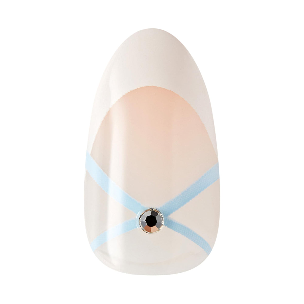 Kiss Impress Valentine’s Day Press On Nails Almond, ‘Hearty’, White, Medium Length, No Glue Needed, Up to 10-Day Superior Hold, Includes 30 Fake