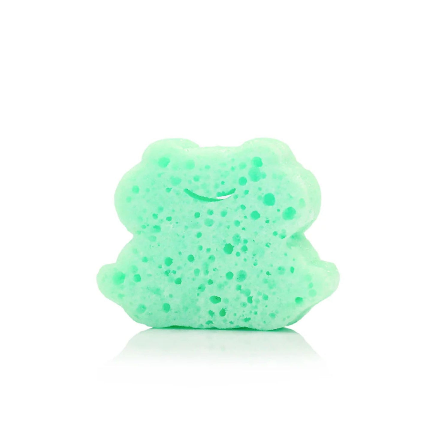 SPONGELLÉ Freddie Frog Nature Animals Kid's Body Buffer - All Ages - Body Wash Infused Shower Loofah - Newborn Essentials & Baby Essentials Beauty and Personal Care SPONGELLÉ