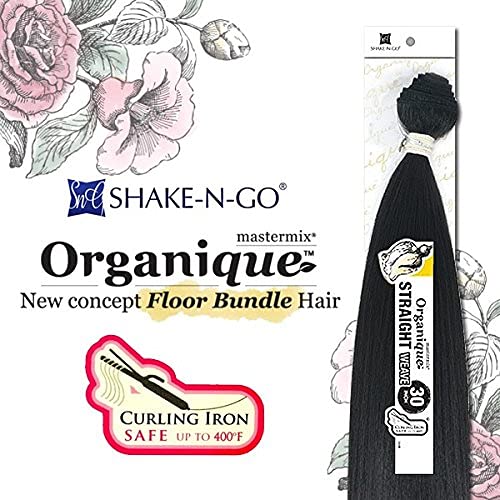 Organique Mastermix STRAIGHT 18" - Shake-N-Go Synthetic Bundle Weave (1Pack,613)