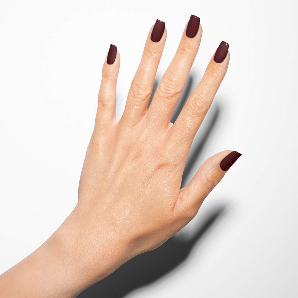 Morgan Taylor Nail Lacquer (Take The Lead) Dark Red Professional Lacquer, Vibrant, Chip-Resistant, Fast-Drying, Long-Lasting, High-Shine, Perfect Beauty & Personal Care Morgan Taylor