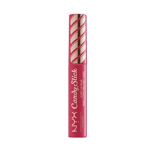 NYX PROFESSIONAL MAKEUP Candy Slick Glowy Lip Color Gloss - Watermelon Taffy (Coral Pink) Beauty & Personal Care NYX PROFESSIONAL MAKEUP
