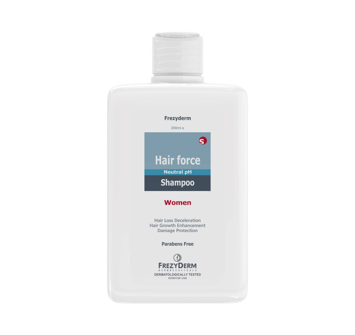 Frezyderm Hair Force Shampoo Women,Hair-Strengthening,200 Ml