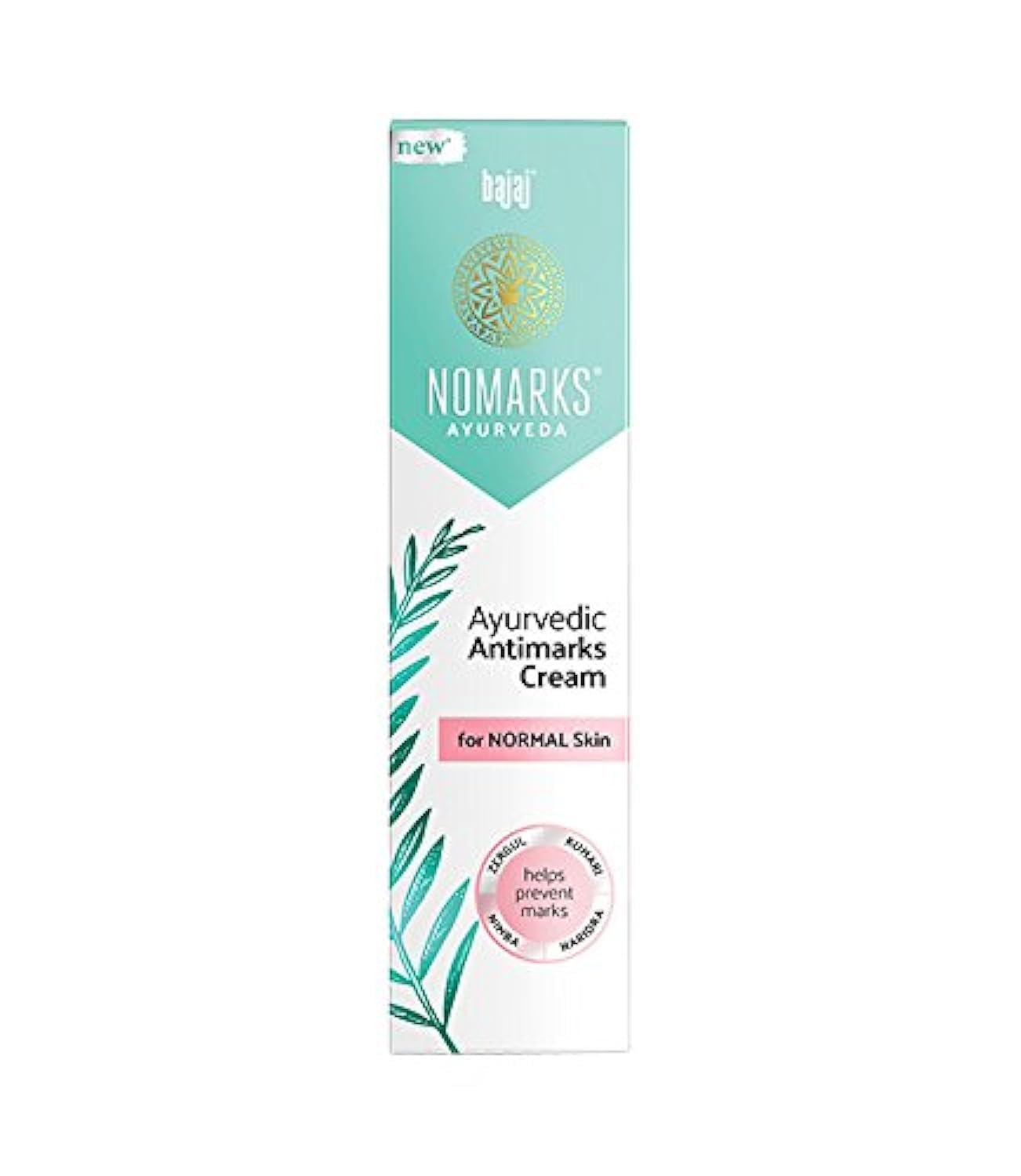 Bajaj Nomarks Ayurvedic Antimarks Cream For Oily skin - 25g (Pack of 4) Beauty & Personal Care Bajaj NoMarks